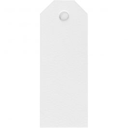 Manilla-labels, afm 3x8 cm, 220 gr, wit, 20 stuk/ 1 doos [HOB-234011]