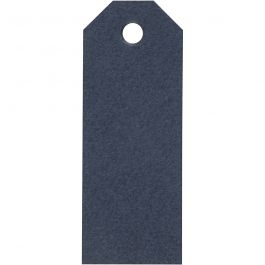 Manilla-labels, afm 3x8 cm, 220 gr, blauw, 20 stuk/ 1 doos [HOB-234014]