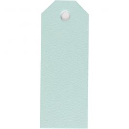 Manilla-labels, afm 3x8 cm, 220 gr, lichtblauw, 20 stuk/ 1 doos [HOB-234018]