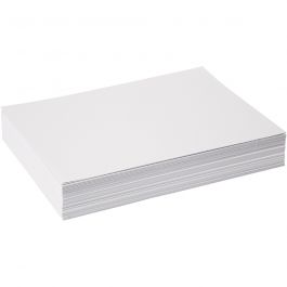Papier à dessin, A4, 210x297 mm, 130 gr, blanc, 250flles/ 1 Pq. [HOB-23502]