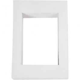 Passepartout lijsten, afm 19,8x28 cm, 500 gr, wit, 100 stuk/ 1 doos [HOB-23598]