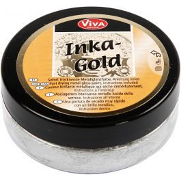 Inka-Gold, zilver, 50 ml/ 1 Doosje [HOB-24218]