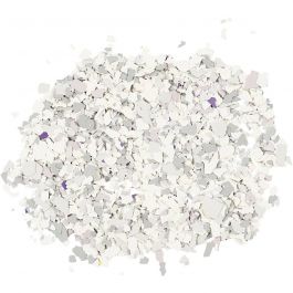 Flocons de Terrazzo, gris clair, 90 gr/ 1 boîte [HOB-24593]