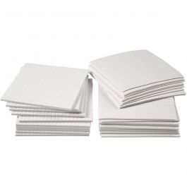 3D foam pads, afm 5x5 mm, dikte 1-2-3 mm, 30x400 stuk/ 1 doos [HOB-24658]