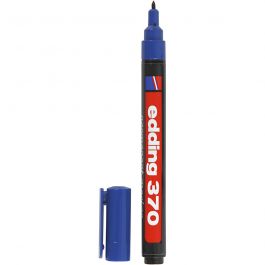 Edding 370 Stift, lijndikte 1 mm, blauw, 1 stuk [HOB-25008]