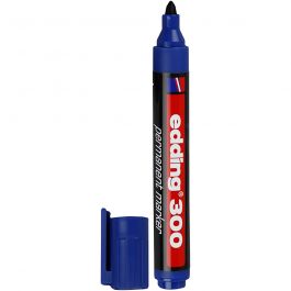 Edding 300 Marker, lijndikte 1,5-3 mm, blauw, 1 stuk [HOB-25023]