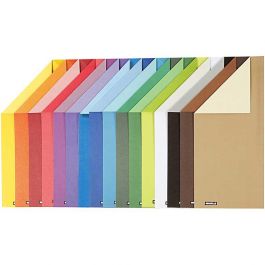 Color Bar Karton, A4, vel 210x297 mm, 250 gr, 16 div vellen/ 1 doos [HOB-25420]