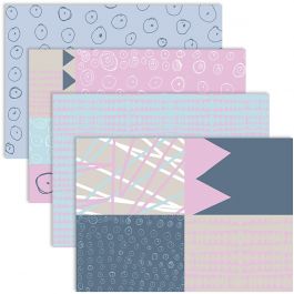 Decoupage papier, vel 25x35 cm, 17 gr, 4x2 vel/ 1 doos [HOB-254830]