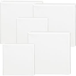Entoilé, P: 1,6 cm, dim. 15x15 cm, 360 gr, blanc, 40 pièces/ 1 Pq. [HOB-257219]