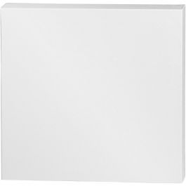Entoilé, P: 3,7 cm, dim. 50x50 cm, 360 gr, blanc, 5 pièces/ 1 Pq. [HOB-25729]