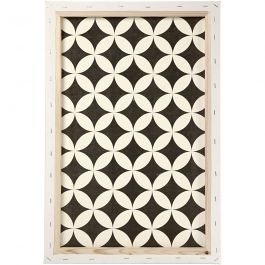 Entoilé, P: 1,7 cm, dim. 40x60 cm, 360 gr, blanc, 1 pièce [HOB-25731]