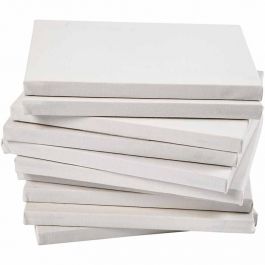 Entoilé, P: 1,6 cm, A4, dim. 21x29,7 cm, 280 gr, blanc, 40 pièces/ 1 Pq. [HOB-25737]