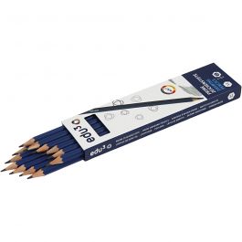 Crayon à Papier edu, 2B, 12 pièces/ 1 Pq. [HOB-620172]