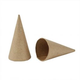 Cônes, H: 8cm, d 4cm, 10 pièces/ 1 Pq. [HOB-265460]