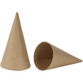 Cônes, H: 14cm, d 7cm, 10 pièces/ 1 Pq. [HOB-265501]