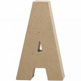 Lettre, A, H : 20,5 cm, L : 11,8 cm, ép. 2,5 cm, 1 pièce [HOB-26600]