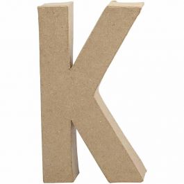 Lettre, K, H : 20,3 cm, L : 11,5 cm, ép. 2,5 cm, 1 pièce [HOB-26610]
