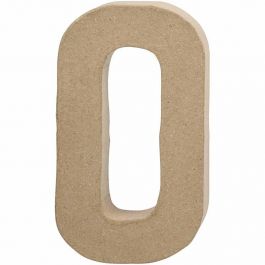 Lettre, O, H: 20,4 cm, L: 11,5 cm, ép. 2,5 cm, 1pièce/ 1 pièce [HOB-26614]
