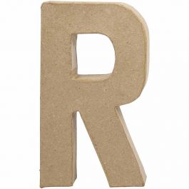 Lettre, R, H : 20,5 cm, L : 11,7 cm, ép. 2,5 cm, 1 pièce [HOB-26617]