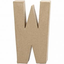 Lettre, W, H : 20,3 cm, L : 11,4 cm, ép. 2,5 cm, 1 pièce [HOB-26622]