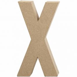 Lettre, X, H : 20,2 cm, L : 10,5 cm, ép. 2,5 cm, 1 pièce [HOB-26623]
