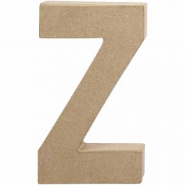Lettre, Z, H : 20,2 cm, L : 11,2 cm, ép. 2,5 cm, 1 pièce [HOB-26625]