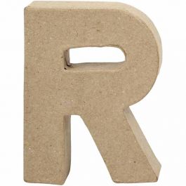 Lettre, R, H : 10 cm, L : 7,5 cm, ép. 1,7 cm, 1 pièce [HOB-26656]