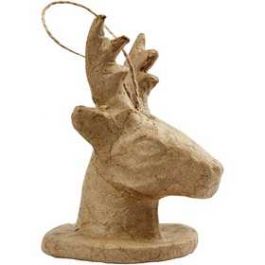 Trophée tête de renne, h: 10,5 cm, 1pièce [HOB-26681]