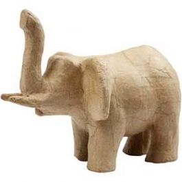 Eléphant , h: 15 cm, 1pièce [HOB-26690]
