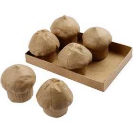 Cup cake, h: 8 cm, 6pièces [HOB-26691]