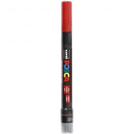 Posca Marker, afm PCF350, lijndikte 1-10 mm, kwast, rood, 1 stuk [HOB-271040]