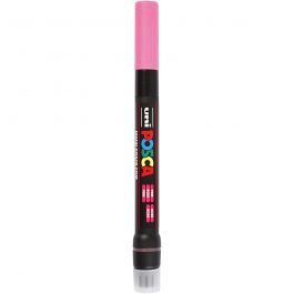 Marqueur Posca, dim. PCF350, trait 1-10 mm, pinceau, rose, 1 pièce [HOB-271056]