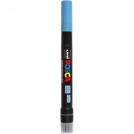 Posca Marker, afm PCF350, lijndikte 1-10 mm, kwast, lichtblauw, 1 stuk [HOB-271057]