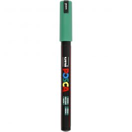Posca Marker, afm PC-1MR, lijndikte 0,7 mm, extra-fijn, groen, 1 stuk [HOB-272036]