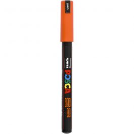 Feutre Posca, dim. PC-1MR, trait 0,7 mm, extra fin, orange, 1 pièce [HOB-272054]