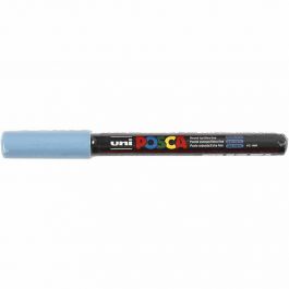 Posca Marker, afm PC-1MR, lijndikte 0,7 mm, extra-fijn, pastel blauw, 1 stuk [HOB-272157]