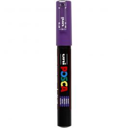 Posca Marker, afm PC-1M, lijndikte 0,7 mm, extra-fijn, violet, 1 stuk [HOB-273055]