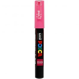 Posca Marker, afm PC-1M, lijndikte 0,7 mm, extra-fijn, roze, 1 stuk [HOB-273056]