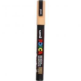 Feutre Posca, dim. PC-3M, trait 0,9-1,3 mm, fin, orange pâle, 1 pièce [HOB-274030]