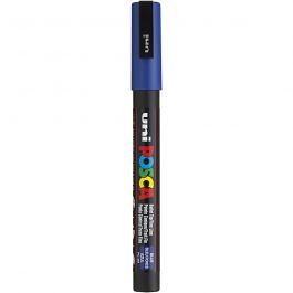 Posca Marker, afm PC-3M, lijndikte 0,9-1,3 mm, fijn, blauw, 1 stuk [HOB-274041]