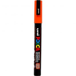 Feutre Posca, dim. PC-3M, trait 0,9-1,3 mm, fin, orange, 1 pièce [HOB-274054]