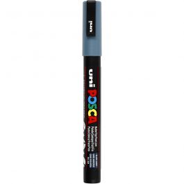 Posca Marker, afm PC-3M, lijndikte 0,9-1,3 mm, fijn, slate grey, 1 stuk [HOB-274096]