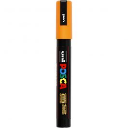 Posca Marker, afm PC-5M, lijndikte 2,5 mm, medium, bright yellow, 1 stuk [HOB-276024]