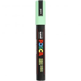 Posca Marker, afm PC-5M, lijndikte 2,5 mm, medium, lichtgroen, 1 stuk [HOB-276033]