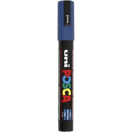 Posca Marker, afm PC-5M, lijndikte 2,5 mm, medium, blauw, 1 stuk [HOB-276041]