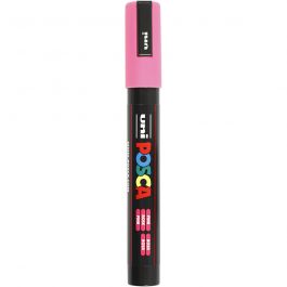 Posca Marker, afm PC-5M, lijndikte 2,5 mm, medium, roze, 1 stuk [HOB-276056]