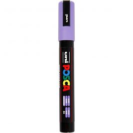 Posca Marker, afm PC-5M, lijndikte 2,5 mm, medium, lilac, 1 stuk [HOB-276058]