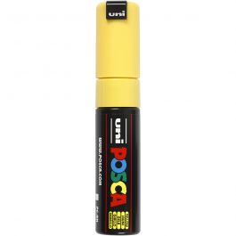 Feutre Posca, dim. PC-8K, trait 8 mm, large, jaune, 1 pièce [HOB-278044]