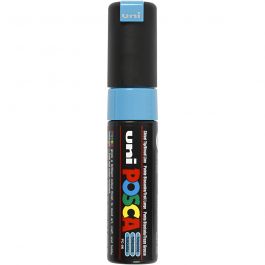 Feutre Posca, dim. PC-8K, trait 8 mm, large, turquoise, 1 pièce [HOB-278051]