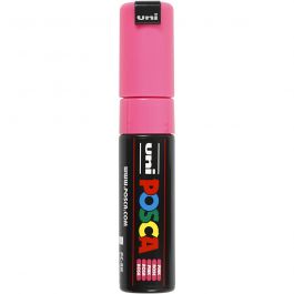 Feutre Posca, dim. PC-8K, trait 8 mm, large, rose, 1 pièce [HOB-278056]